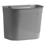 Casa si Gradina - Mobilier - Organizare si depozitare - Cosuri de gunoi - Cos de gunoi atasabil de dulap, 10 L, plastic, gri, DOMOTTI Monti - Infinity.ro