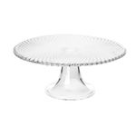 Casa si Gradina - Bucatarie si vesela - Vesela si tacamuri - Vesela desert - Suport tort 36 cm, sticla, DOMOTTI Cristal - Infinity.ro