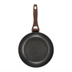 Casa si Gradina - Bucatarie si vesela - Vase pentru gatit - Tigai si seturi - Tigaie universala 28 cm, invelis Qualum Basic Stone Edition, AMBITION Darkwood - Infinity.ro