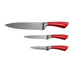 Casa si Gradina - Bucatarie si vesela - Vesela si tacamuri - Cutite si seturi de cutite - Set cutite, 3 piese, include cutit universal 13 cm, AMBITION Jasper - Infinity.ro