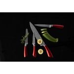 Casa si Gradina - Bucatarie si vesela - Vesela si tacamuri - Cutite si seturi de cutite - Set cutite, 3 piese, include cutit universal 13 cm, AMBITION Jasper - Infinity.ro