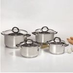 Casa si Gradina - Bucatarie si vesela - Vase pentru gatit - Oale si cratite - Oala inox cu capac AMBITION Berry, 6.1 L, 24 cm - Infinity.ro