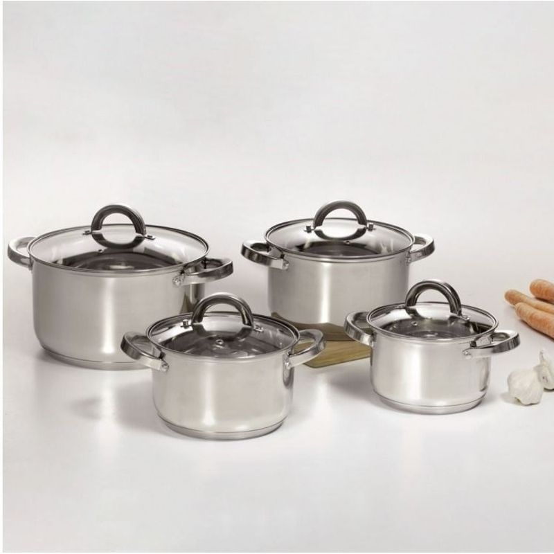 Casa si Gradina - Bucatarie si vesela - Vase pentru gatit - Oale si cratite - Oala inox cu capac AMBITION Berry, 6.1 L, 24 cm - Infinity.ro