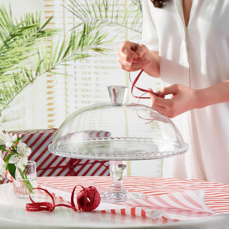 Casa si Gradina - Bucatarie si vesela - Vesela si tacamuri - Vesela desert - Suport tort cu capac 32 cm, PASABAHCE Patisserie - Infinity.ro