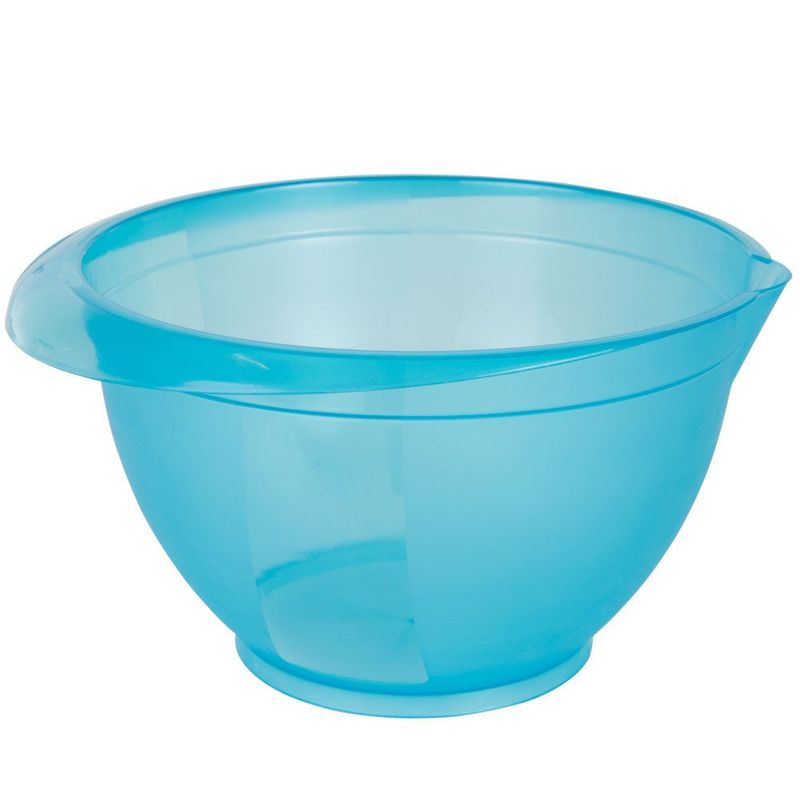 Casa si Gradina - Bucatarie si vesela - Vesela si tacamuri - Farfurii si boluri - Set bol plastic pentru mixer, 3 piese, turcoaz, DOMOTTI Cindy - Infinity.ro