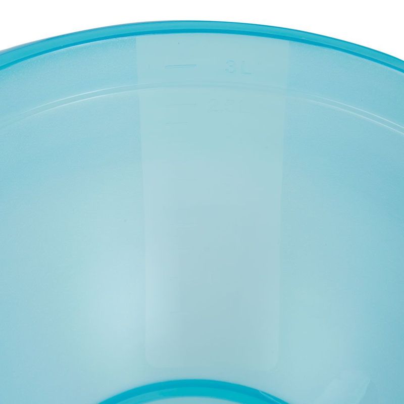 Casa si Gradina - Bucatarie si vesela - Vesela si tacamuri - Farfurii si boluri - Set bol plastic pentru mixer, 3 piese, turcoaz, DOMOTTI Cindy - Infinity.ro