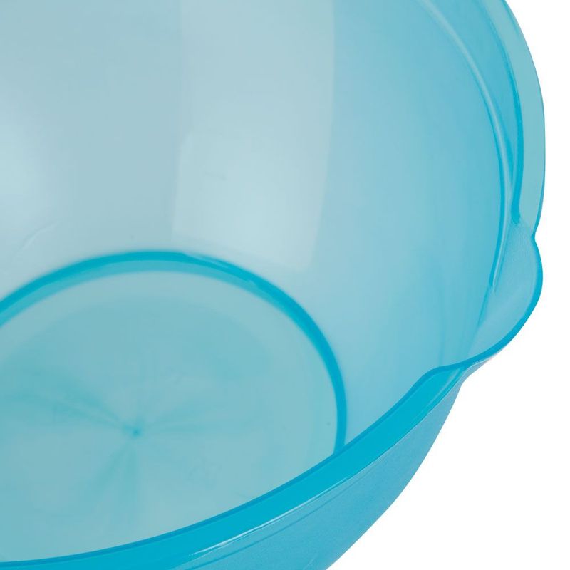 Casa si Gradina - Bucatarie si vesela - Vesela si tacamuri - Farfurii si boluri - Set bol plastic pentru mixer, 3 piese, turcoaz, DOMOTTI Cindy - Infinity.ro