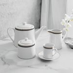 Casa si Gradina - Bucatarie si vesela - Vesela si tacamuri - Vesela pentru servire - Latiera portelan 300 ml, AMBITION Art Deco - Infinity.ro