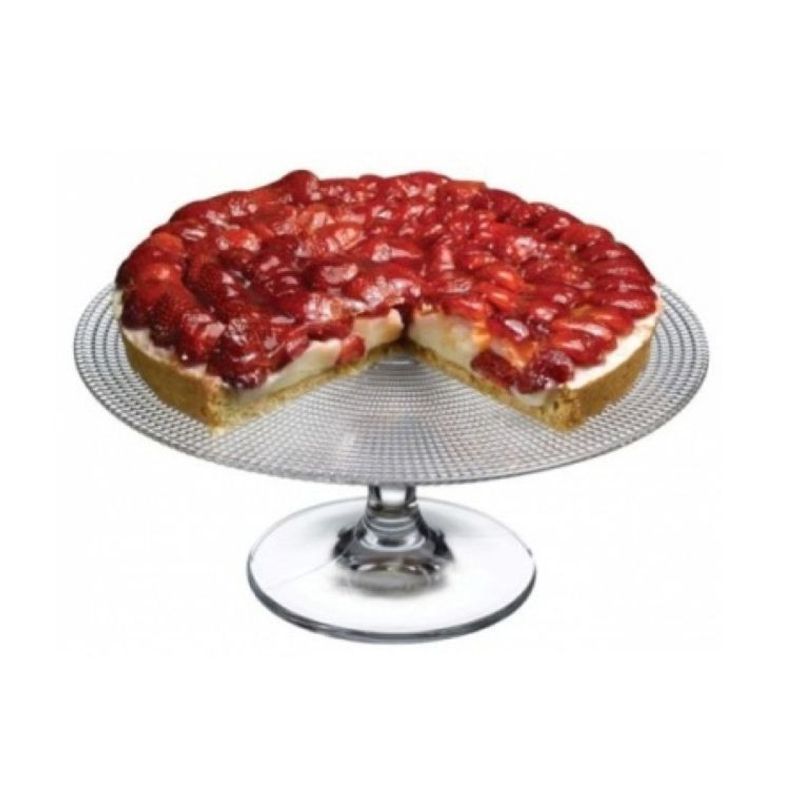 Casa si Gradina - Bucatarie si vesela - Vesela si tacamuri - Vesela desert - Suport tort 28 cm, sticla, PASABAHCE Patisserie - Infinity.ro