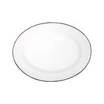 Casa si Gradina - Bucatarie si vesela - Vesela si tacamuri - Platouri de bucatarie - Platou oval 29 x 22 cm, sticla, PASABAHCE Invitation - Infinity.ro