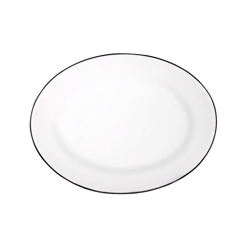 Casa si Gradina - Bucatarie si vesela - Vesela si tacamuri - Platouri de bucatarie - Platou oval 29 x 22 cm, sticla, PASABAHCE Invitation - Infinity.ro