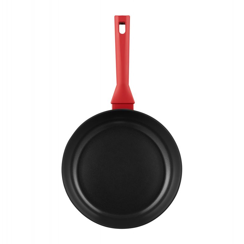 Casa si Gradina - Bucatarie si vesela - Vase pentru gatit - Tigai si seturi - Tigaie universala 28 cm, invelis Ilag Xeradur 2, rosu, AMBITION Diamond - Infinity.ro