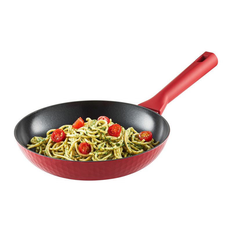 Casa si Gradina - Bucatarie si vesela - Vase pentru gatit - Tigai si seturi - Tigaie universala 28 cm, invelis Ilag Xeradur 2, rosu, AMBITION Diamond - Infinity.ro