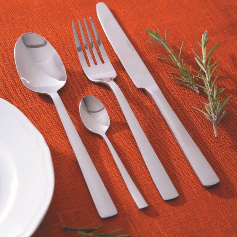 Casa si Gradina - Bucatarie si vesela - Vesela si tacamuri - Tacamuri si seturi - Set cutit de masa, 2 piese, inox, AMBITION Malaga - Infinity.ro