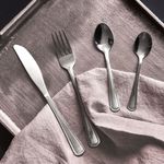 Casa si Gradina - Bucatarie si vesela - Vesela si tacamuri - Tacamuri si seturi - Set tacamuri inox, 24 piese, 6 persoane, DOMOTTI London - Infinity.ro