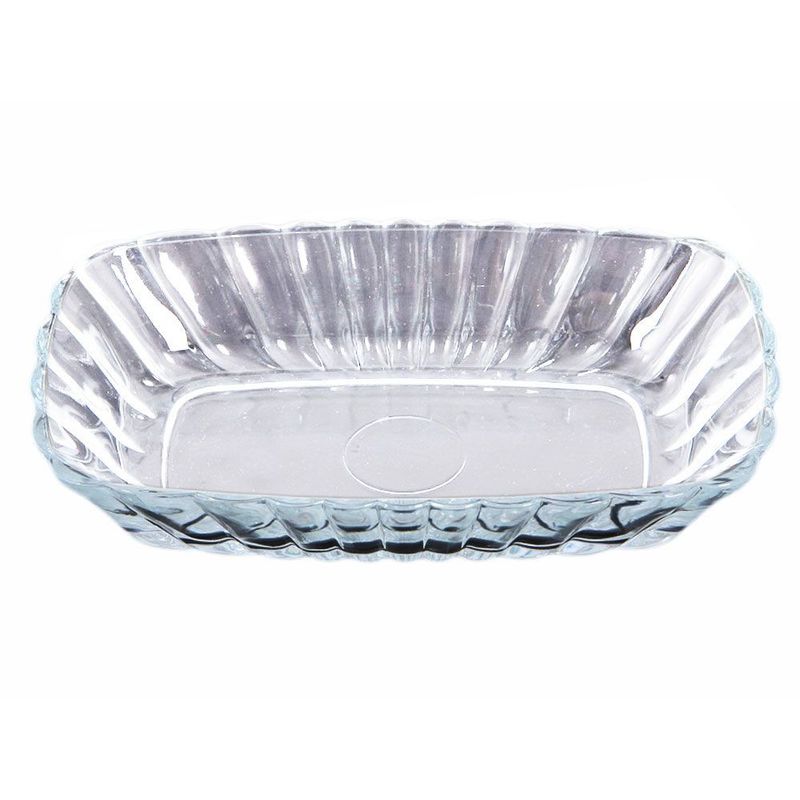 Casa si Gradina - Bucatarie si vesela - Vesela si tacamuri - Platouri de bucatarie - Set platou 18 x 11.5 cm, 2 piese, sticla, PASABAHCE Mezze - Infinity.ro