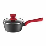 Casa si Gradina - Bucatarie si vesela - Vase pentru gatit - Oale si cratite - Cratita cu capac AMBITION Karo, 16 cm, 1.3 L, invelis Qualum Basic - Infinity.ro