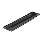 Casa si Gradina - Bucatarie si vesela - Vesela si tacamuri - Platouri de bucatarie - Platou ingust 31.5 x 8 cm, portelan negru, AMBITION Salsa - Infinity.ro