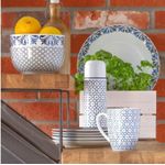 Casa si Gradina - Bucatarie si vesela - Vesela si tacamuri - Farfurii si boluri - Farfurie plata 26.5 cm, portelan, AMBITION Marocco - Infinity.ro