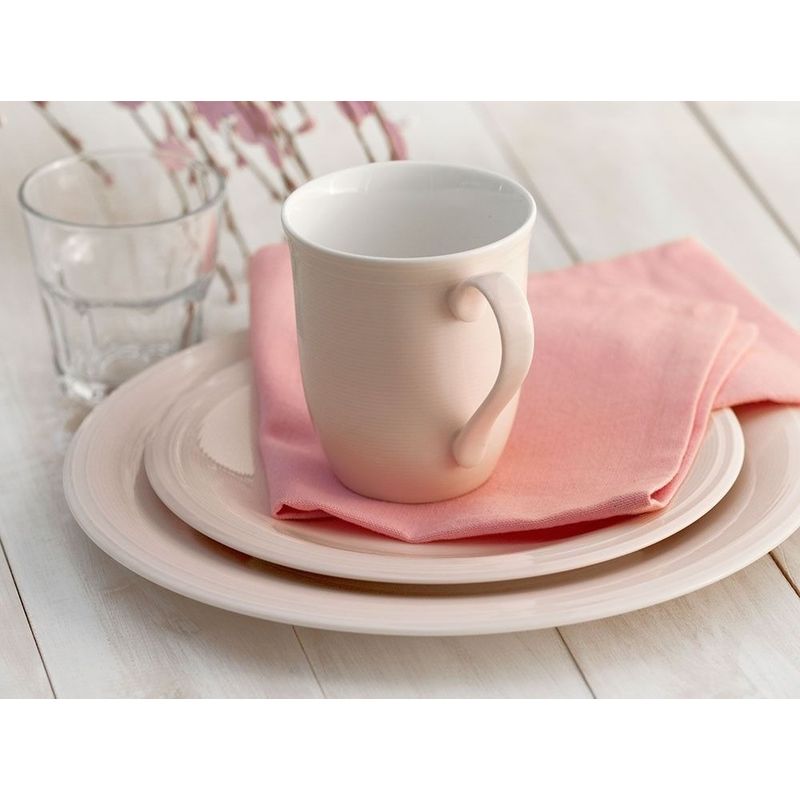 Casa si Gradina - Bucatarie si vesela - Vesela si tacamuri - Farfurii si boluri - Farfurie desert 21cm, roz, portelan, AMBITION Sweet - Infinity.ro