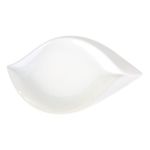 Casa si Gradina - Bucatarie si vesela - Vesela si tacamuri - Platouri de bucatarie - Platou adanc 27 x 15.5 cm, portelan alb, AMBITION Salsa - Infinity.ro