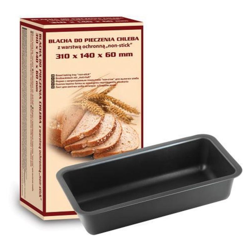 Casa si Gradina - Bucatarie si vesela - Vase pentru gatit - Tavi copt - Forma copt cozonac 31 x 14 x 6 cm, invelis non-stick, SNB - Infinity.ro