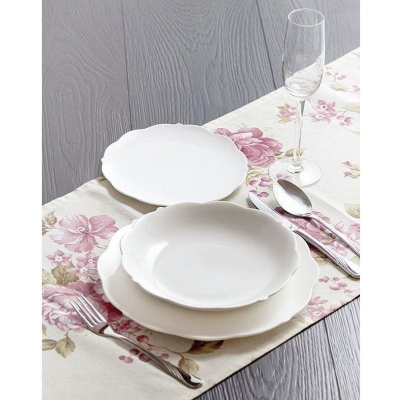 Casa si Gradina - Bucatarie si vesela - Vesela si tacamuri - Farfurii si boluri - Farfurie adanca 21.5 cm, portelan, AMBITION Grace - Infinity.ro