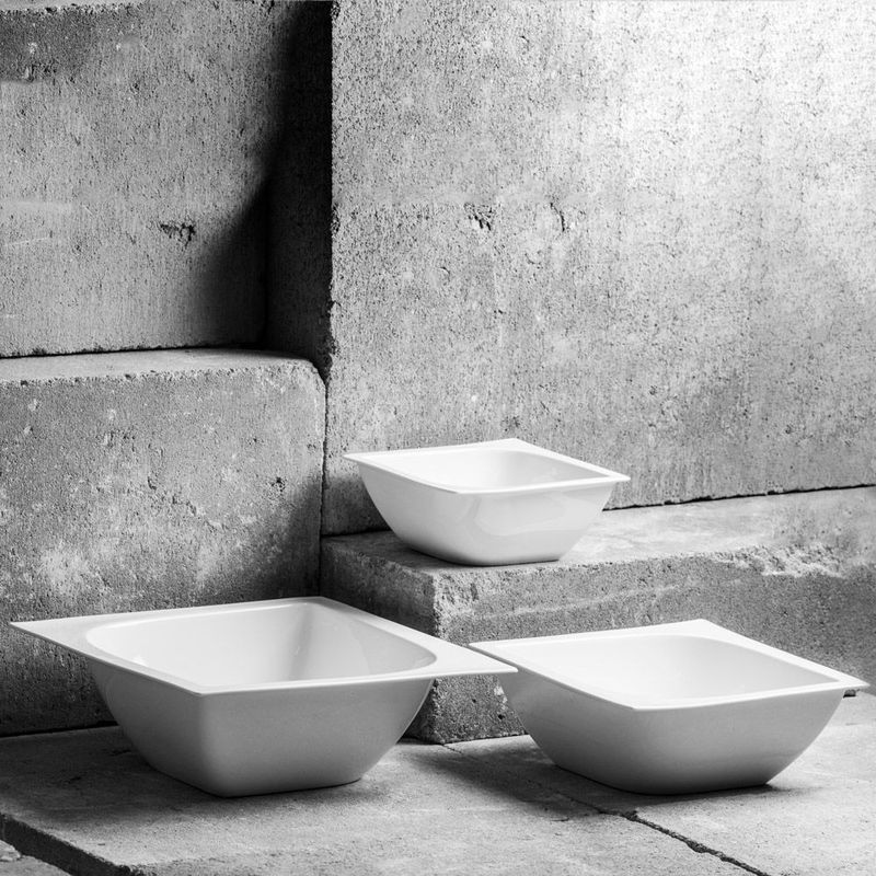 Casa si Gradina - Bucatarie si vesela - Vesela si tacamuri - Farfurii si boluri - Bol portelan 20 x 20 cm, AMBITION Monaco - Infinity.ro