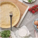 Casa si Gradina - Bucatarie si vesela - Vase pentru gatit - Tavi copt - Forma copt tarta 27 x 3cm, invelis antiaderent, otel, AMBITION Nature - Infinity.ro