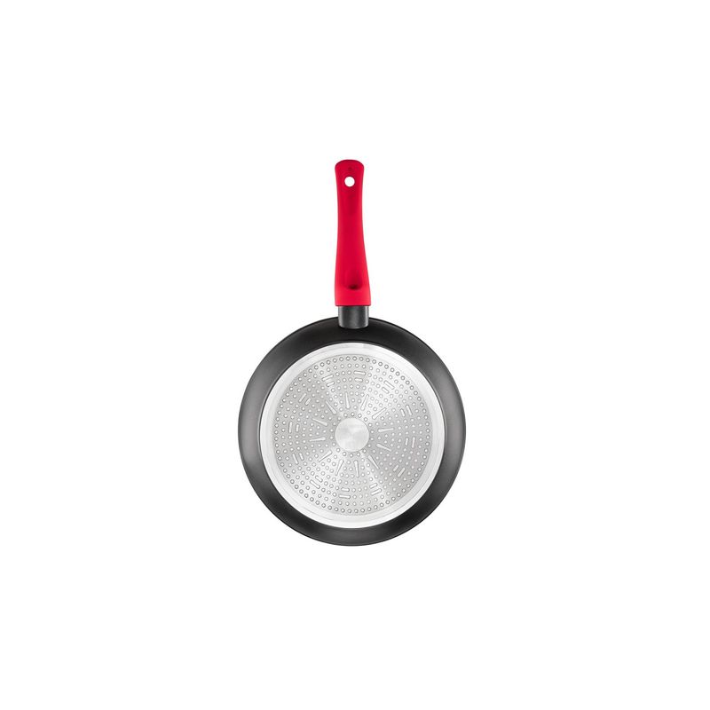 Casa si Gradina - Bucatarie si vesela - Vase pentru gatit - Tigai si seturi - Tigaie universala 22 cm, invelis Qualum Basic, AMBITION Coral - Infinity.ro