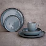 Casa si Gradina - Bucatarie si vesela - Vesela si tacamuri - Farfurii si boluri - Farfurie desert 19 cm, albastru, portelan, AMBITION Craft - Infinity.ro