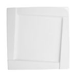 Casa si Gradina - Bucatarie si vesela - Vesela si tacamuri - Farfurii si boluri - Farfurie plata 25 cm, portelan, AMBITION Kubiko - Infinity.ro