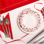 Casa si Gradina - Bucatarie si vesela - Vesela si tacamuri - Farfurii si boluri - Farfurie plata 27 cm, portelan, AMBITION Holly - Infinity.ro