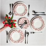 Casa si Gradina - Bucatarie si vesela - Vesela si tacamuri - Farfurii si boluri - Farfurie plata 27 cm, portelan, AMBITION Holly - Infinity.ro