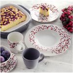 Casa si Gradina - Bucatarie si vesela - Vesela si tacamuri - Farfurii si boluri - Farfurie plata 27 cm, portelan, AMBITION Holly - Infinity.ro