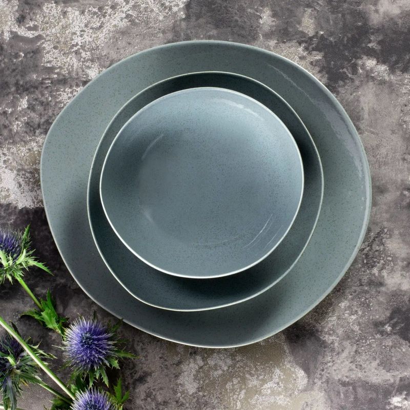 Casa si Gradina - Bucatarie si vesela - Vesela si tacamuri - Farfurii si boluri - Bol portelan 22 cm, albastru, AMBITION Organic - Infinity.ro