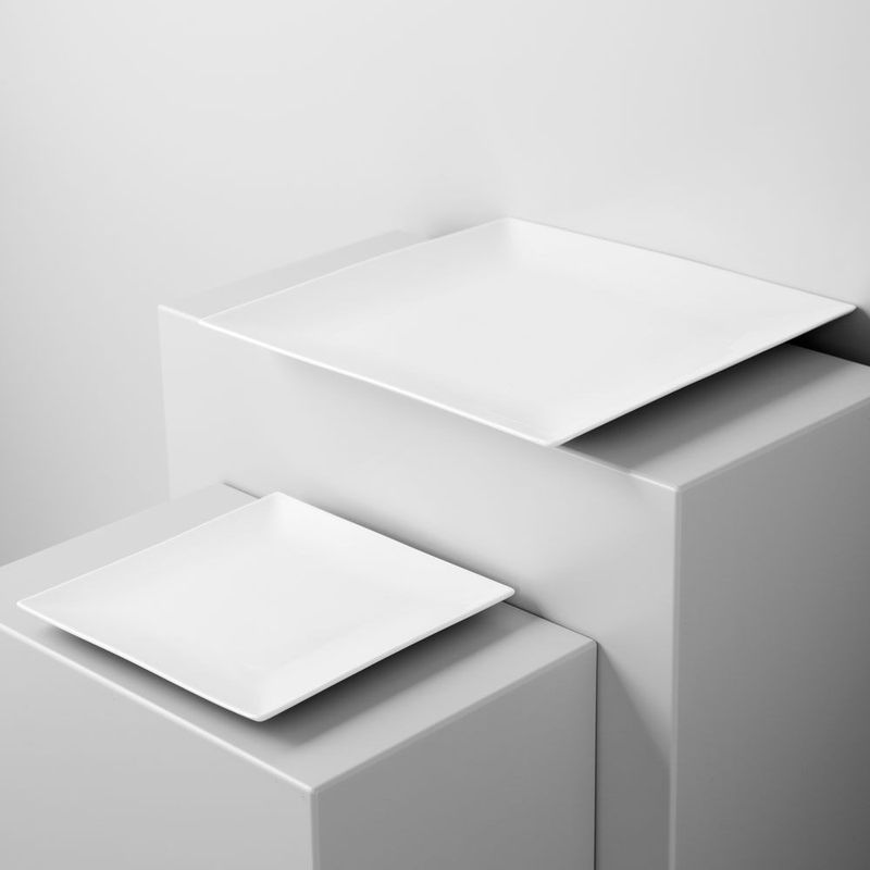 Casa si Gradina - Bucatarie si vesela - Vesela si tacamuri - Farfurii si boluri - Farfurie plata 26.5 cm, portelan, AMBITION Porto - Infinity.ro