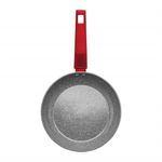 Casa si Gradina - Bucatarie si vesela - Vase pentru gatit - Tigai si seturi - Tigaie universala 20 cm, invelis Qualum Ceramic Stone Edition, AMBITION Ombre Red - Infinity.ro