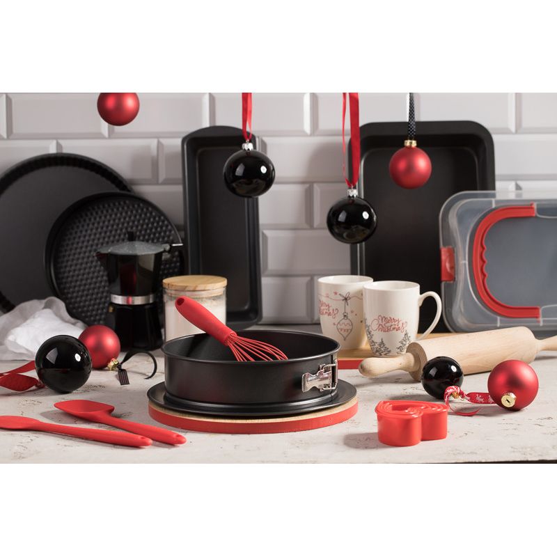 Casa si Gradina - Bucatarie si vesela - Vase pentru gatit - Tavi copt - Forma tort 26 cm, baza detasabila, invelis Ilag Non-Stick Basic, otel, AMBITION Lukrecja - Infinity.ro