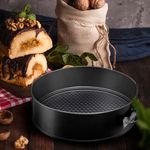 Casa si Gradina - Bucatarie si vesela - Vase pentru gatit - Tavi copt - Forma tort 26 cm, baza detasabila, invelis Ilag Non-Stick Basic, otel, AMBITION Lukrecja - Infinity.ro