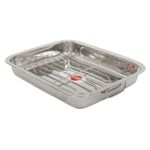 Casa si Gradina - Bucatarie si vesela - Vase pentru gatit - Tavi copt - Tava cuptor cu gratar 35 x 26 cm, DOMOTTI - Infinity.ro