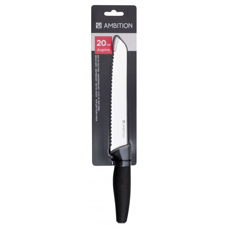 Casa si Gradina - Bucatarie si vesela - Vesela si tacamuri - Cutite si seturi de cutite - Cutit paine 20 cm, AMBITION Aspiro - Infinity.ro