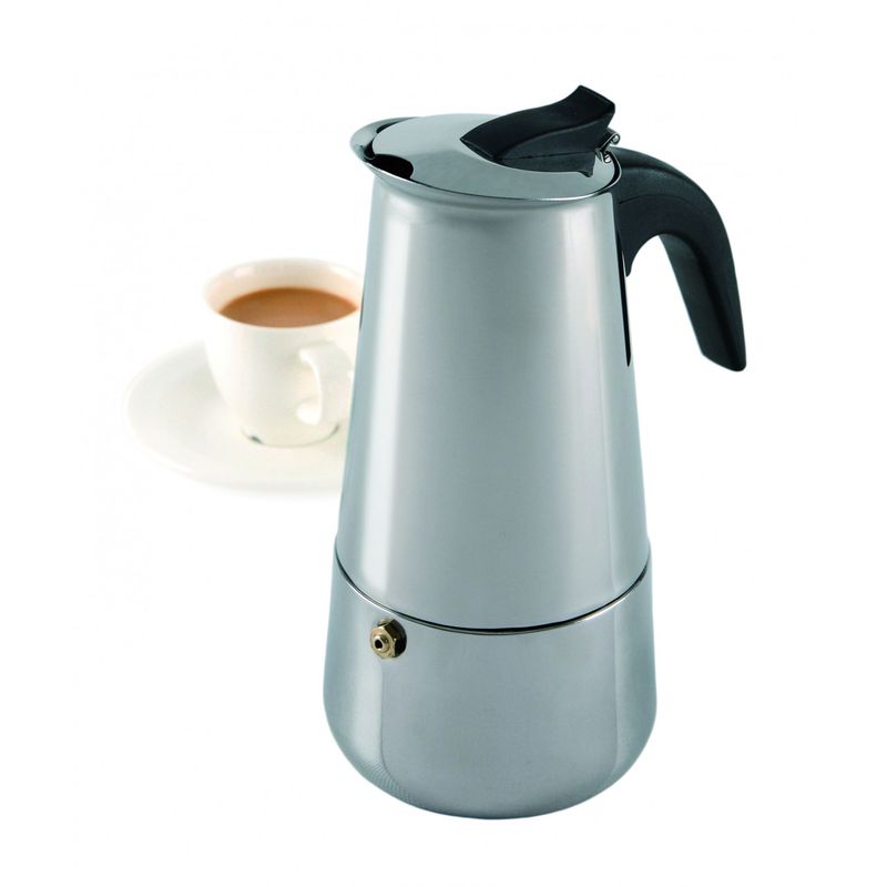Casa si Gradina - Bucatarie si vesela - Vase pentru gatit - Espressoare pentru aragaz - Espressor aragaz, 4 cesti, 200 ml, inox, DOMOTTI Vella - Infinity.ro