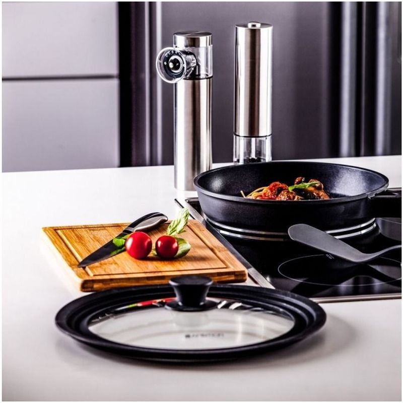 Casa si Gradina - Bucatarie si vesela - Vase pentru gatit - Oale si cratite - Capac pentru oala universal AMBITION Misty, 16/18/20 cm - Infinity.ro