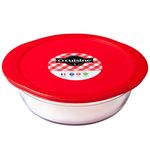 Casa si Gradina - Bucatarie si vesela - Vase pentru gatit - Vase termorezistente - Vas termorezistent cu capac din plastic 26 cm 2.3 L, OCUISINE - Infinity.ro