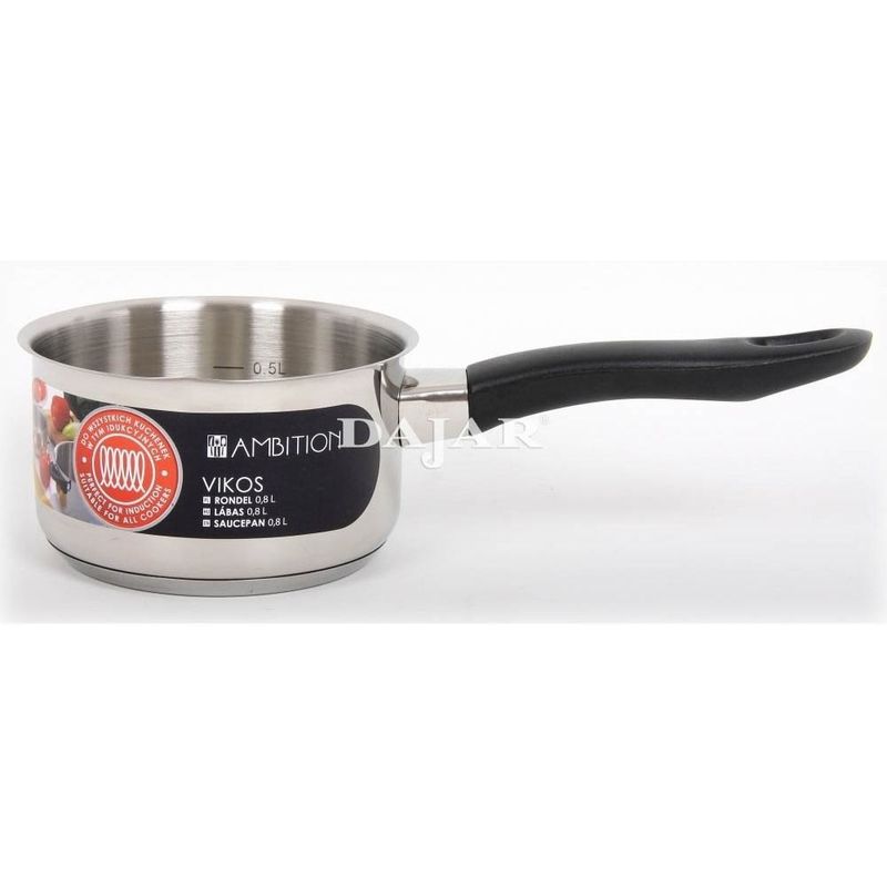 Casa si Gradina - Bucatarie si vesela - Vase pentru gatit - Oale si cratite - Cratita inox 12 cm, 0.8 L, AMBITION Vikos - Infinity.ro