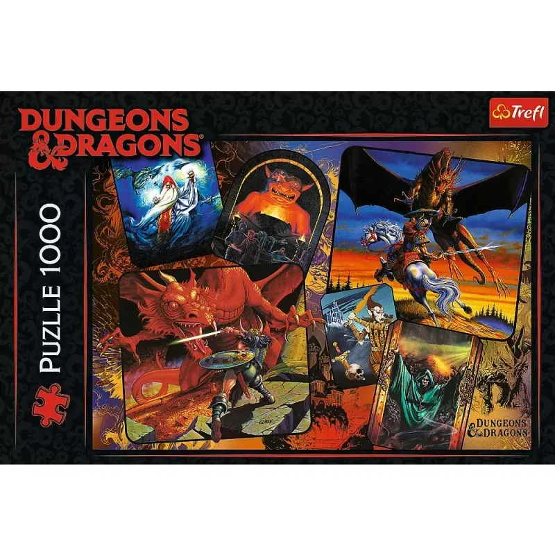 Jucarii, Copii si Bebe - Jucarii si jocuri - Jocuri si puzzle - Puzzle - Puzzle trefl 1000 dungeons dragons - Infinity.ro