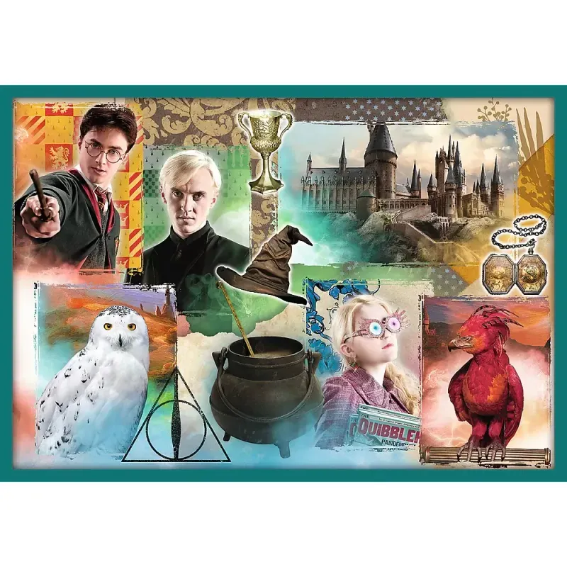 Jucarii, Copii si Bebe - Jucarii si jocuri - Jocuri si puzzle - Puzzle - Puzzle trefl 10in1 harry potter in lumea lui harry potter - Infinity.ro