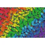 Jucarii, Copii si Bebe - Jucarii si jocuri - Jocuri si puzzle - Puzzle - Puzzle trefl din lemn 500+1 piese fluturasii colorati - Infinity.ro