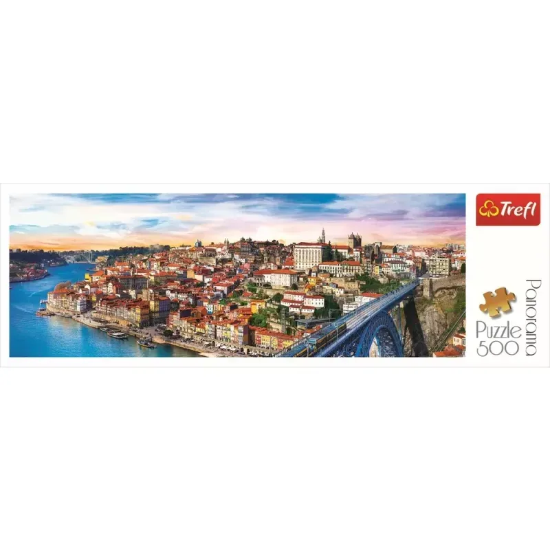 Jucarii, Copii si Bebe - Jucarii si jocuri - Jocuri si puzzle - Puzzle - Puzzle trefl 500 porto panorama portugalia - Infinity.ro